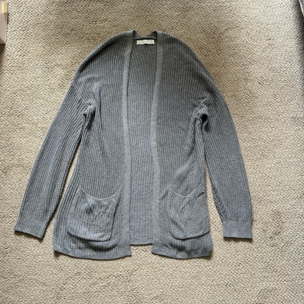 Gray Cardigan